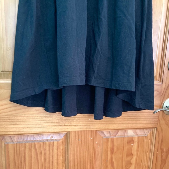 Women’s size small H&M black A-line sleeveless dress with exposed zipper - Picture 3 of 5